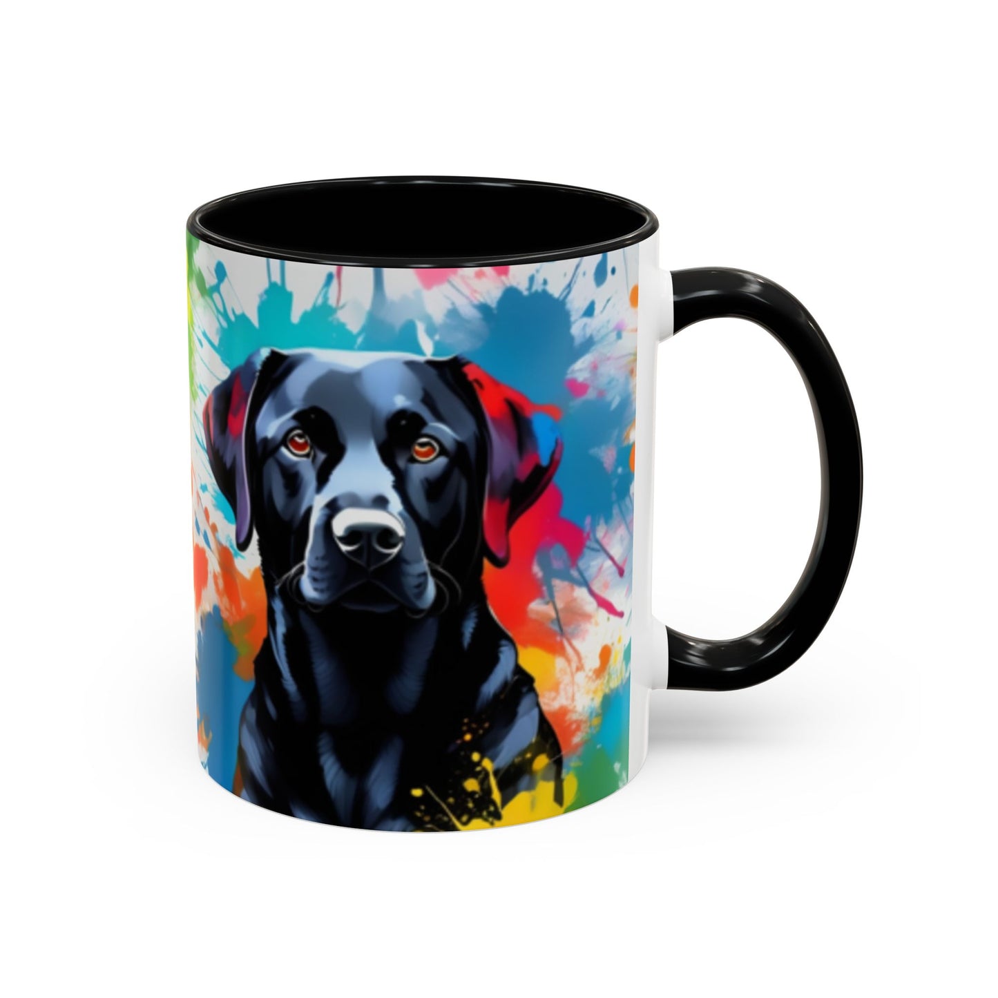 Kaffemugg Labrador Svart