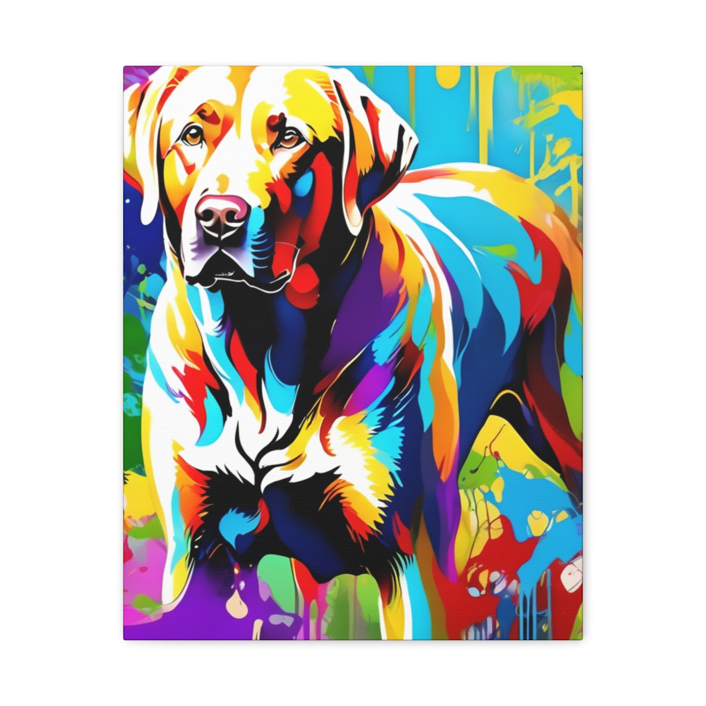 Canvas Labrador