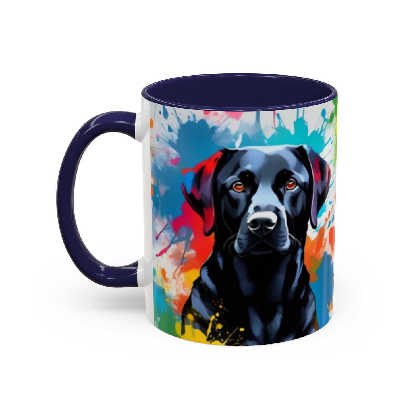 Kaffemugg Labrador Svart