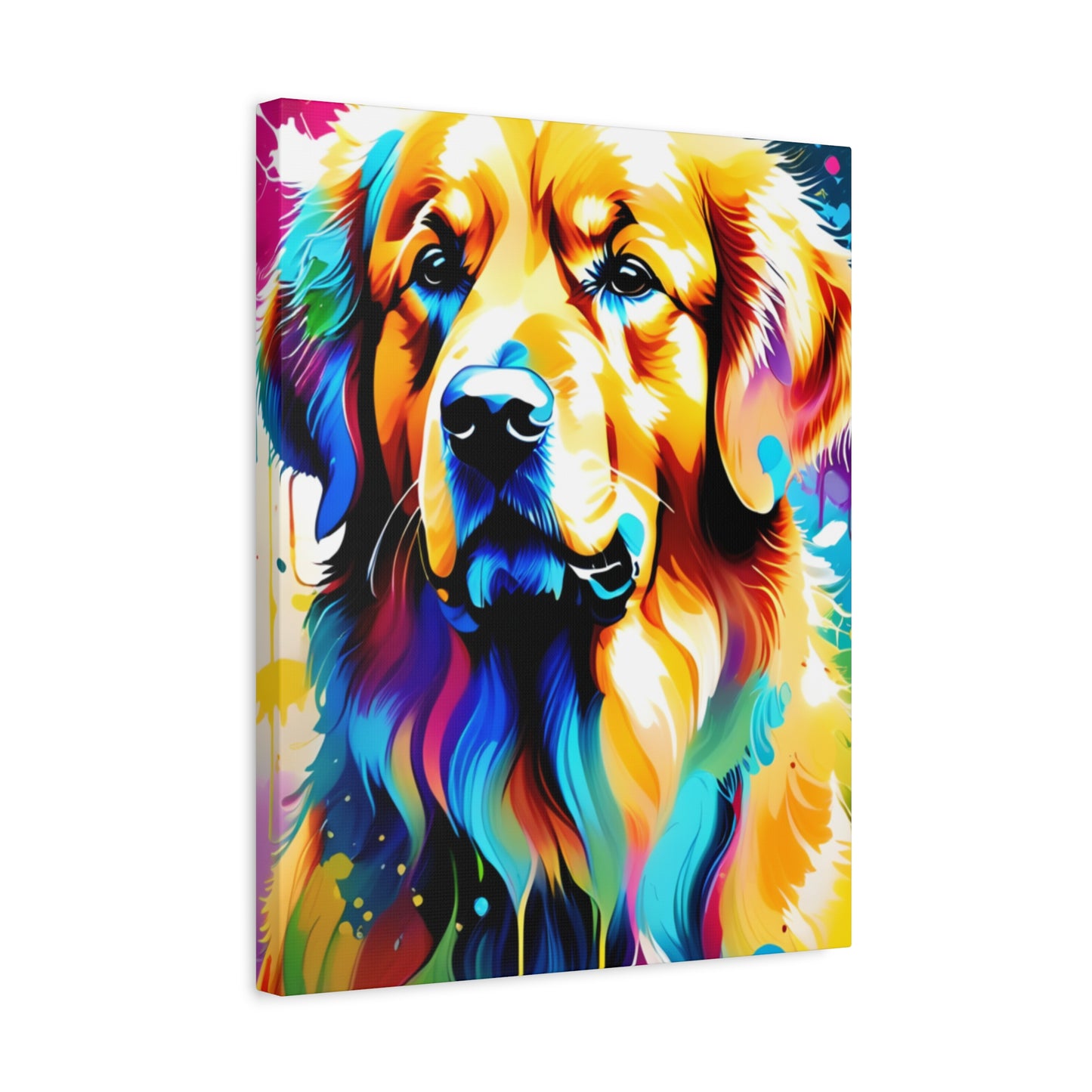 Canvas Golden Retriever