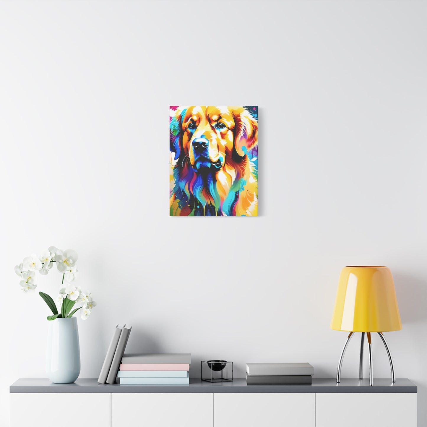 Canvas Golden Retriever