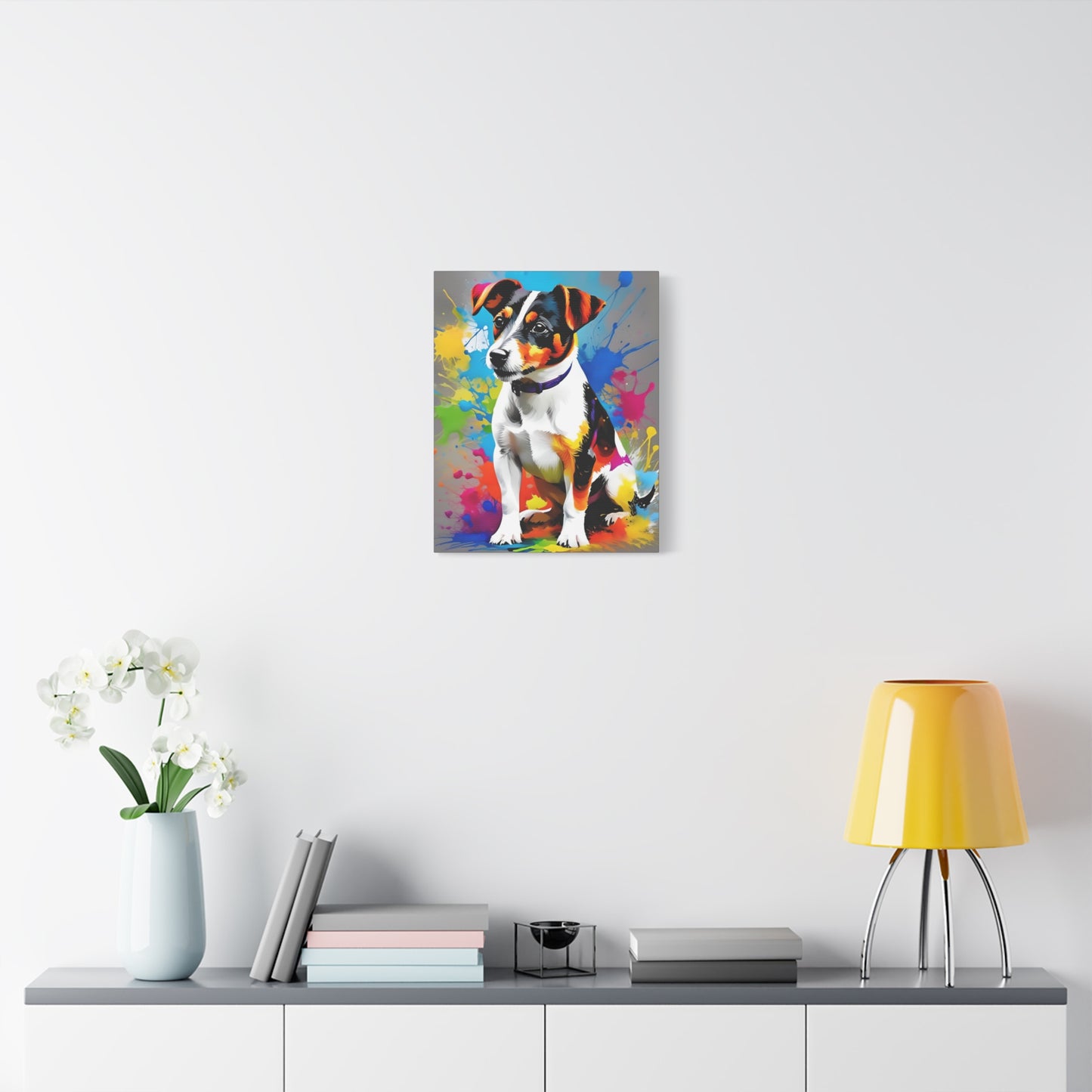 Canvas Jack Russel