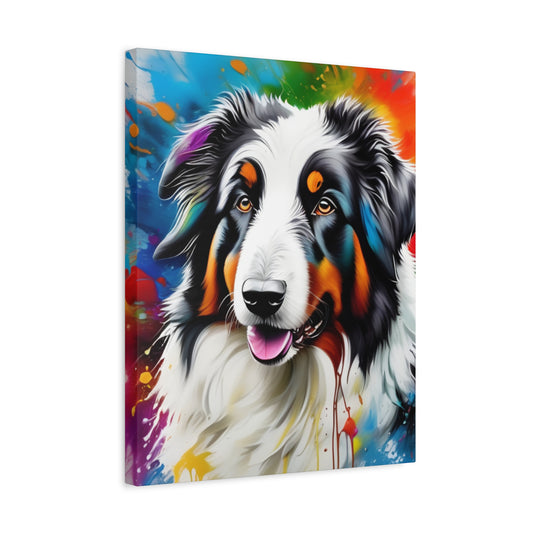 Canvas Australian Shepherd