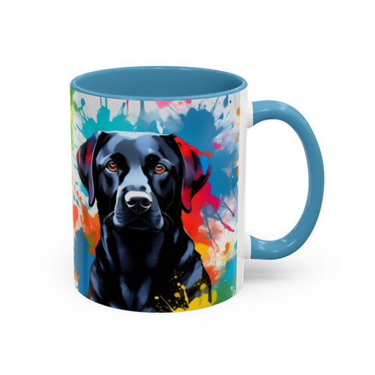 Kaffemugg Labrador Svart