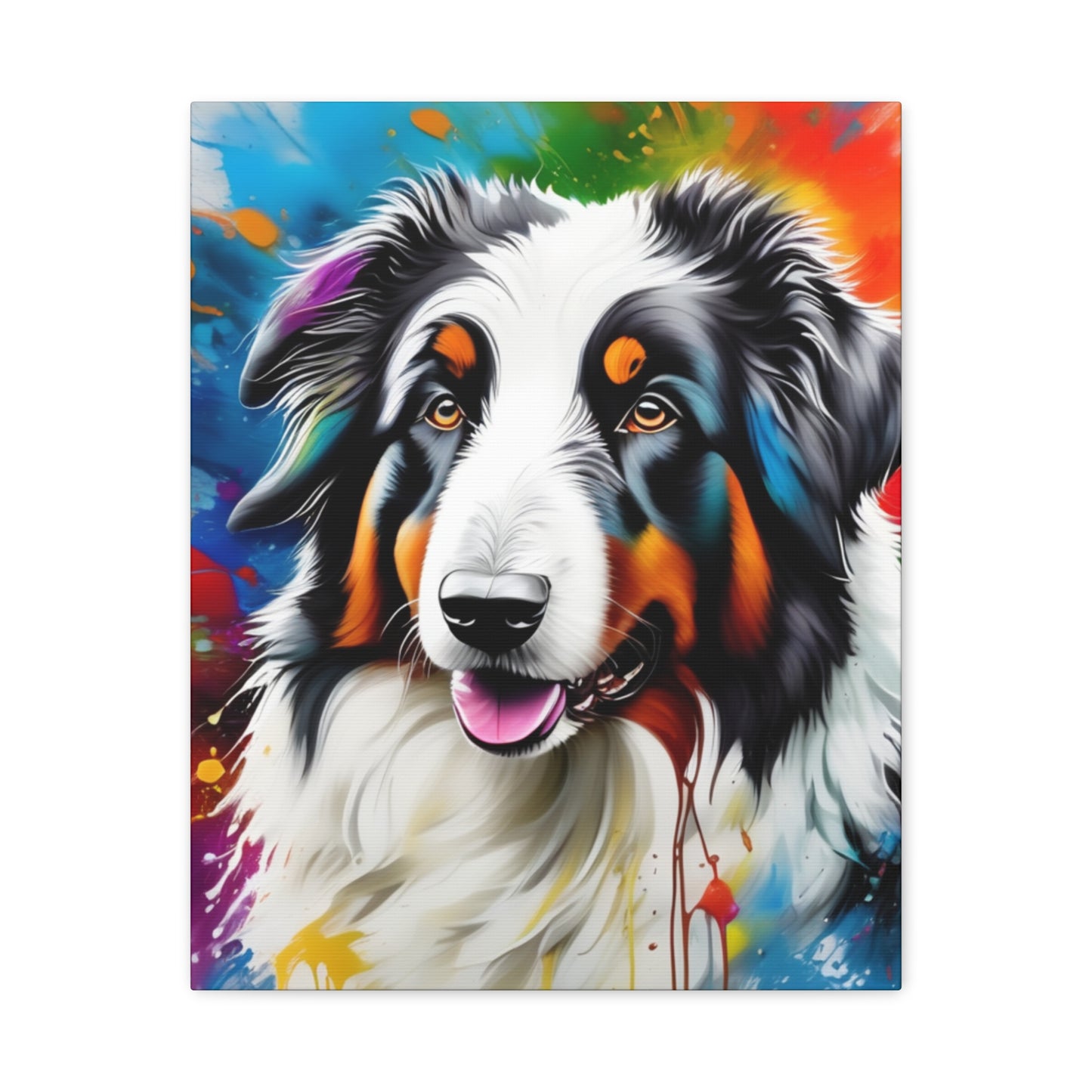 Canvas Australian Shepherd