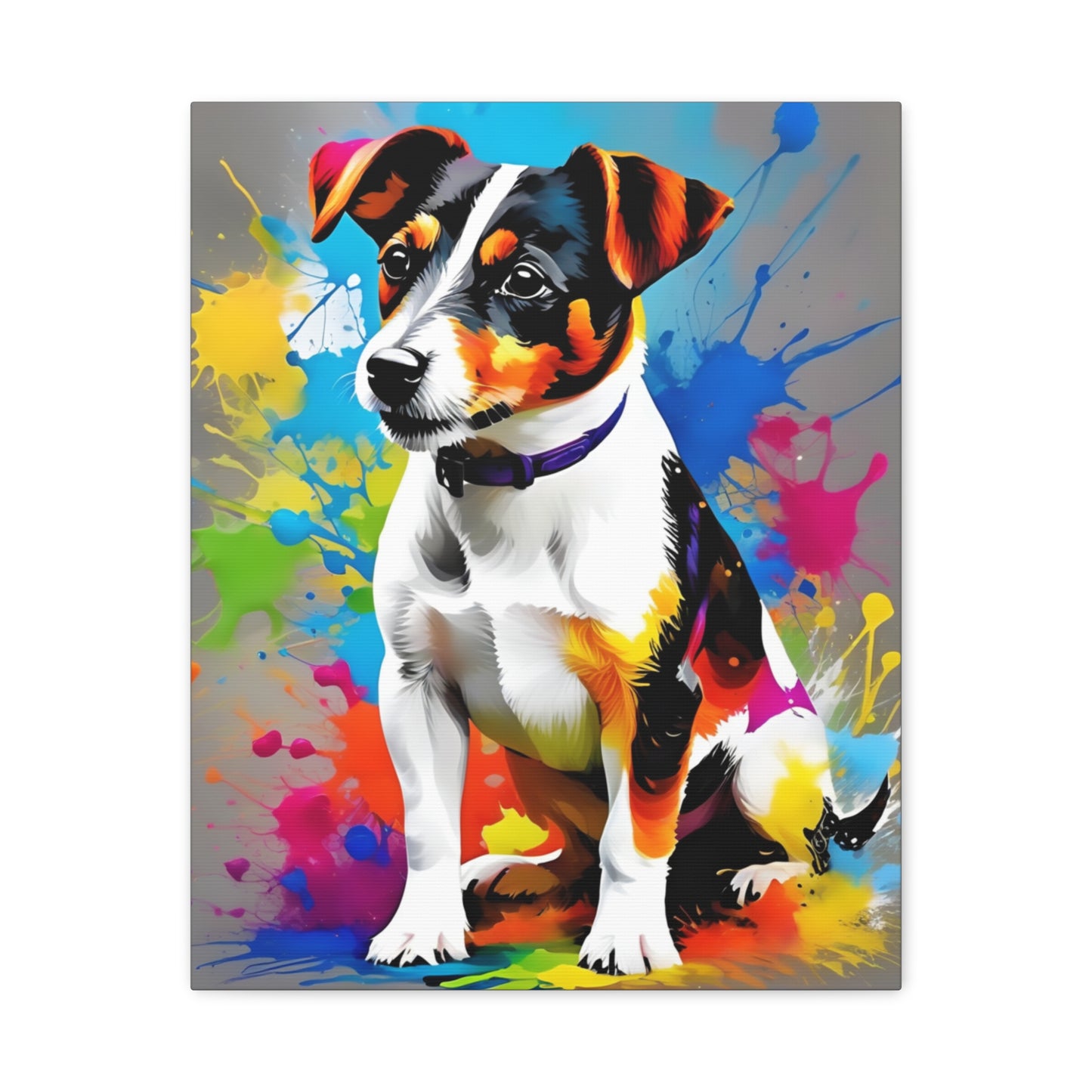 Canvas Jack Russel