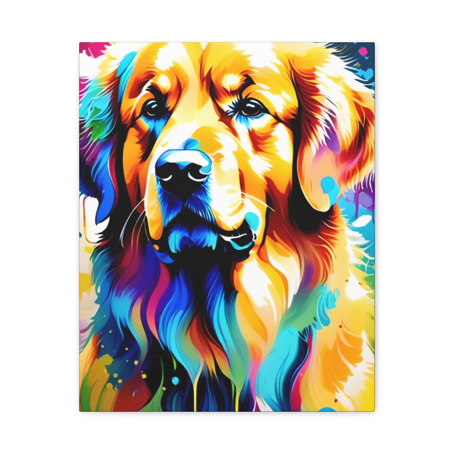 Canvas Golden Retriever